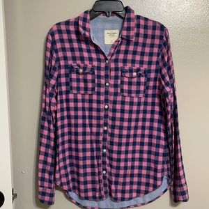Abercrombie plaid shirt